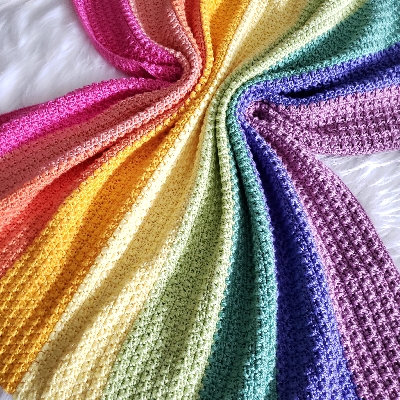 Rainbow Isles Baby Blanket